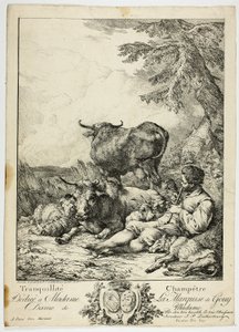 Contadino tranquillo da Philippe Jacques de Loutherbourg II