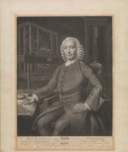 John Harrison...Inventore del Pendolo Composto e di diversi Cronometri da Philippe Joseph Tassaert