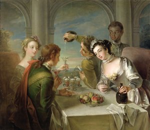 Il senso del gusto da Philippe Mercier