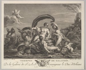 Il trionfo di Galatea da Philippe Triere