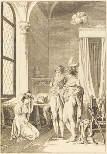 Gioconda: Il perdono da Philippe Triere after Jean Baptiste Mallet