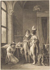 Gioconda: Il perdono da Philippe Triere after Jean Baptiste Mallet