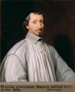 Antoine Singlin, c.1646 da Philippe de Champaigne