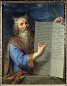 Mosè e le tavole della legge da Philippe de Champaigne