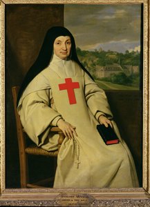 Madre Angelique Arnauld (1591-1661) Badessa di Port-Royal, 1654