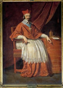 Ritratto a figura intera del Cardinale Richelieu