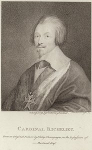 Ritratto del Cardinale Richelieu da Philippe de Champaigne