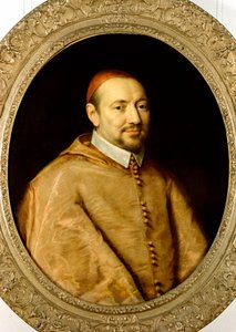 Ritratto del Cardinale di Berulle (1575-1629) da Philippe de Champaigne