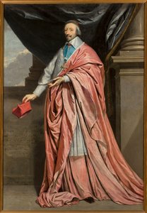 Ritratto del cardinale Richelieu da Philippe de Champaigne