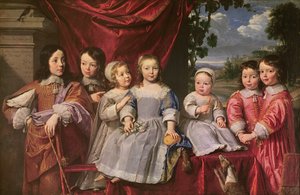 I bambini Habert de Montmort, 1649