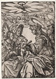 La Sacra Famiglia con Sant