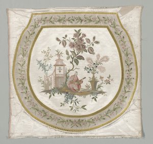 Rivestimento per un sedile di sedia, c. 1743-1774
