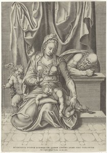 Sacra Famiglia con San Giovanni Battista da Philippe de Soye