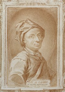 Autoritratto di Philippe de la Hire (1640-1718), illustrazione da 