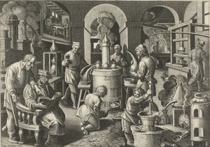 Distillazione da Philips Galle (attributed to workshop of)