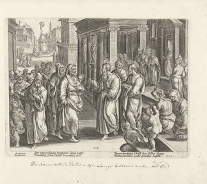 Paolo discute con il mago Elimas (Atti degli Apostoli)