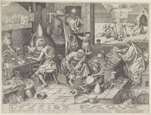 Alchimista da Philips Galle