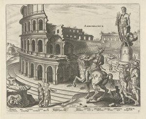 Colosseo a Roma da Philips Galle