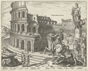 Colosseo a Roma da Philips Galle