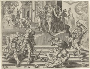 Il re Giosia fa distruggere il tempio di Baal