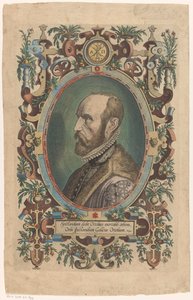 Ritratto di Abraham Ortelius da Philips Galle