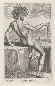 Dio del fiume Danubio da Philips Galle
