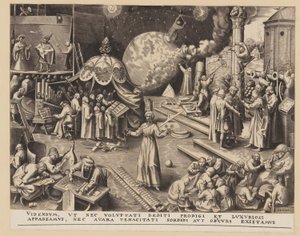 Temperanza, da Le sette virtù da Philips Galle