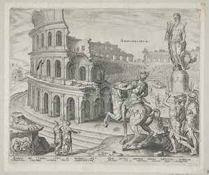 Il Colosseo a Roma da Philips Galle