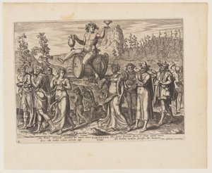 Il potere del vino [3 Esdra 3, 19-23], da I quattro poteri più forti da Philips Galle