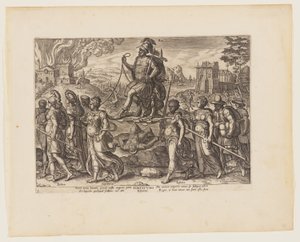 Il potere del re [3 Esdra 4,3-8], da I quattro poteri più forti da Philips Galle