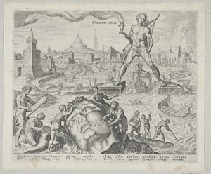 Il colosso di Rodi da Philips Galle