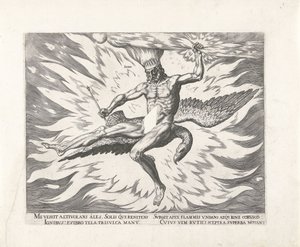 Fuoco (De vier elementen) da Philips Galle