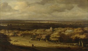 Un paesaggio esteso, c1670