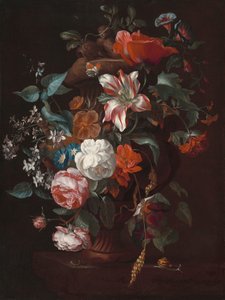 Fiori in un vaso, c. 1700