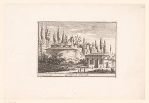 Veduta del Tempio di Romolo (vedute dell