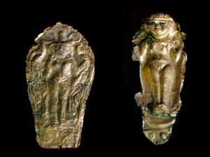 Arte fenicia: due statuette d