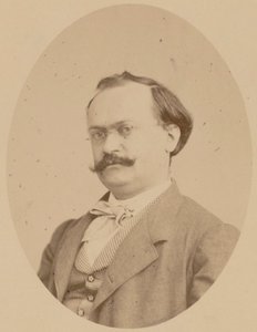 Ritratto del compositore Charles Lecocq, 1866