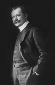 Ritratto del compositore Franz Lehár 1870-1948 da Photo studio E. Bieber.
