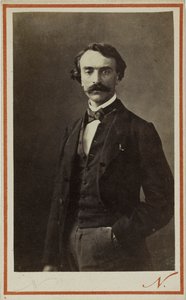 Ritratto di Jean-Léon Gérôme 1824-1904, c. 1870 da Photo studio Nadar.