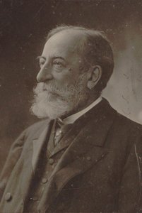 Ritratto del compositore Camille Saint-Saëns 1835-1921, 1910 da Photo studio Nadar.