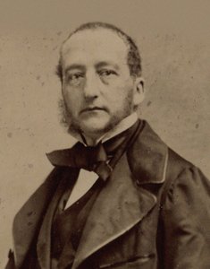 Ritratto del pianista e compositore Sigismund Thalberg 1812-1871, ca 1860 da Photo studio Nadar.