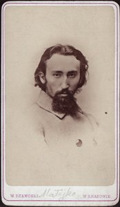 Ritratto di Jan Matejko da Photo studio Waleri Rzewuski.