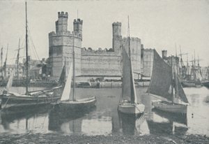 Castello di Carnarvon, 1910 da Photochrom Co Ltd of London