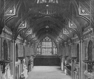 Interno della Guildhall, Città di Londra, c1904-1906