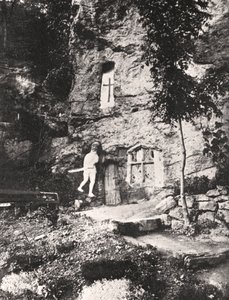 Cappella di San Roberto, Knaresborough, 1924-1926 da Photochrom Co Ltd of London