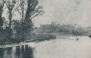 Castello di Windsor da Photochrom Co Ltd of London