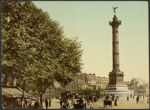 [Colonne de Juillet, Place de la Bastille, Parigi, Francia].