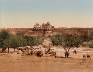Agra. La fortezza da Photoglob Co. (Zurich, active c. 1890 1910)