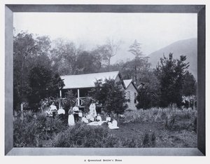 Casa di un colono del Queensland da Photographer Australian