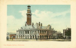 Stazione dei Vigili del Fuoco, Melbourne, Victoria, Australia (foto) da Photographer Australian